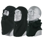 MENS-WICKING FLEECE-3IN1 HOOD-DZ