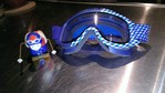 Starting Gate Jr Ski Goggles -BLUE/GOLD CUBE